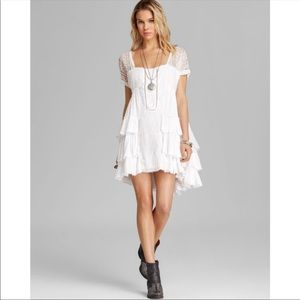 Free People white dress size small
